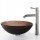 Раковина для ванної накладна Kraus коричнева GV-103FR-12mm