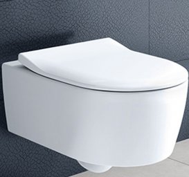 Унитаз Villeroy&Boch Avento 5656RS01 + Сиденье SlimSeat + Комплект 3 в 1 Geberit Duofix 458.121.21.1
