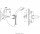 Смеситель для душа настенный однорычажный Ferro коллекция Vasto с душевым набором хром BVA77