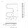 Водяний полотенцесушитель Laris колекція Змійовик М-подібний 400х530х60 хром 71207179