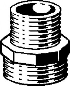 Адаптер Viega Fonterra 1021.5 G¾хG¾ бронза никелированная матовая 639860