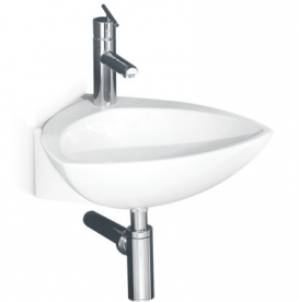 Раковина для ванної підвісна AeT колекція Motivi Spot Corner біла L236T0R1V1