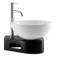 Раковина для ванної накладна AeT колекція Motivi Spot Raft One біла L232