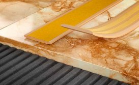 Антискользящий профиль Salag Cirrus ПВХ 0.91 м бежевый 131001