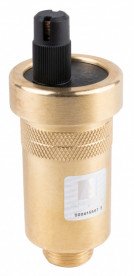 Автоматический воздухоотводчик Afriso PrimoVent ⅜'' с Aquastop латунь 7771010