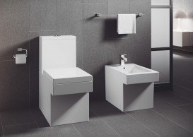 Бачок зливний для унітазу Grohe Cube Ceramic зовнішнього монтажу альпін-білий 39490000