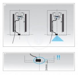 Бесконтактная светодиодная подсветка Jika Clear с датчиком приближения H4942611730001