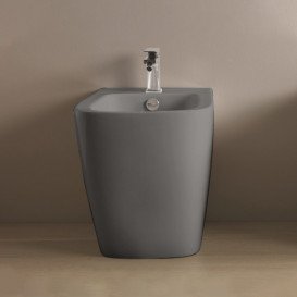 Біде для підлоги ArtCeram A16 36х52,5 см кераміка сірий ASB002 15;00