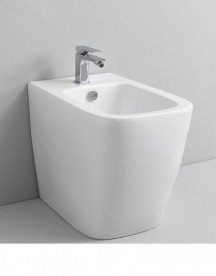 Біде підлогове ArtCeram A16 52,5х36 см санфарфор білий ASB002 01; 00