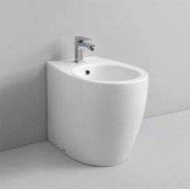 Биде напольное Artceram Step 36х52 см санфарфор белый глянцевый STB002 01;00