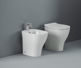 Біде для підлоги ArtCeram Ten 36х52 см кераміка білий TEB003 01;00