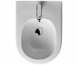 Біде підлогове Axa Glomp 36,5х51 см кераміка білий глянцевий 0202201