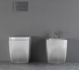 Біде підлогове Hatria Next 36х56 см санфарфор білий Y3AU01