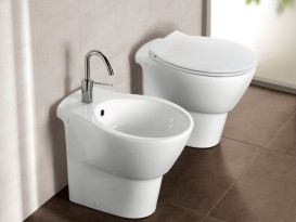 Биде напольное Hatria Nido 35.5х55.5 см белый YXBU01