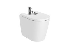 Біде для підлоги Roca Inspira 37х56 см сантехнічна кераміка білий матовий A357527620