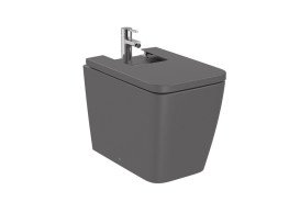 Біде підлогове Roca Inspira 37х56 см сантехнічна кераміка онікс A357537640