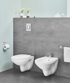 Биде подвесное Grohe Bau Ceramic альпин-белый 39433000