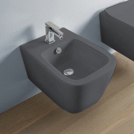 Біде підвісне ArtCeram A16 36х52,5 см кераміка сіро-синій ASB001 37;00