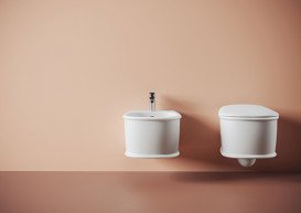 Біде підвісне ArtCeram Atelier 37,5 х52, 5 см кераміка білий матовий ATB001 05;00