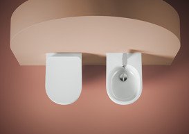 Біде підвісне ArtCeram File 2.0 37х53 см кераміка білий FLB001 01;30