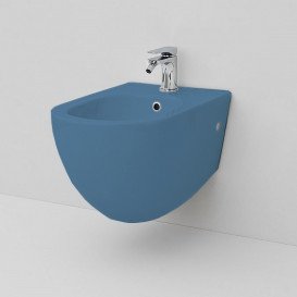 Біде підвісне ArtCeram File 2.0 37х53 см кераміка синій FLB001 38;00