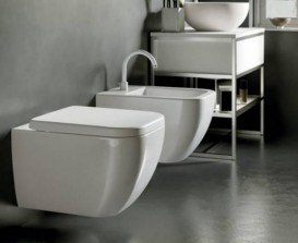 Біде підвісне Hatria Bianca 36х52 см білий Y1X501