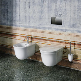 Біде навісне Laufen The New Classic 37х53 см санітарна кераміка білий з покриттям LCC H8308514003021