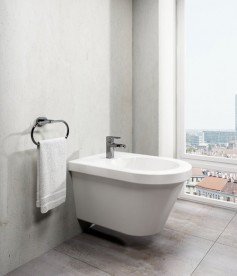 Биде подвесное Ravak Chrome керамика белый X01450