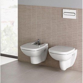 Біде підвісне Roca Debba 54х35.5 см 1 отвір під змішувач кераміка колір білий A355995000