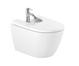 Биде подвесное Roca Ona 36х53 см сантехническая керамика белый A357685000