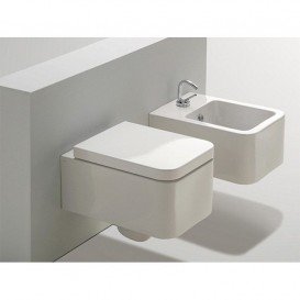 Біде підвісне Simas Flow 36х50 см фаянс білий FL 64/F85