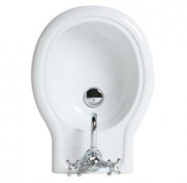 Биде подвесное Simas Lante 38,5х53 см фаянс белый LA19