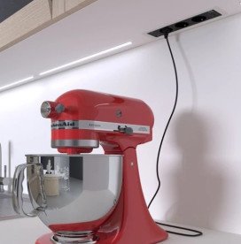 Блок розеток ASA Plastici Versaframe 3.0 3.0 3х220В+USB type А+С білий 060.40F.00008