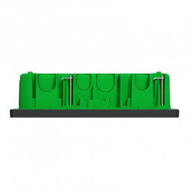 Блок прихованого монтажу Schneider Electric Unica New Unica System+ 3х2 пластик антрацит NU173454