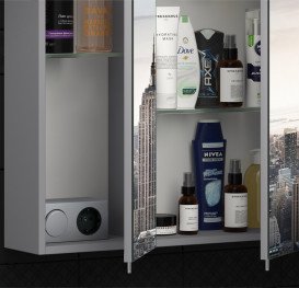 Блок управления светильником для зеркального шкафа Sanwerk с 2 гнездами USB LV0000115