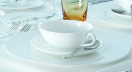 Блюдце Villeroy & Boch Stella Hotel Ø17,5 см преміум фарфор білий 16-3272-2520