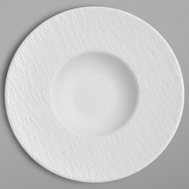 Блюдце Villeroy & Boch The Rock Ø17,3 см преміум фарфор білий 16-4077-1220