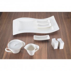 Блюдо прямокутне Villeroy & Boch NewWave 49х30 см преміум фарфор білий 10-2525-2281