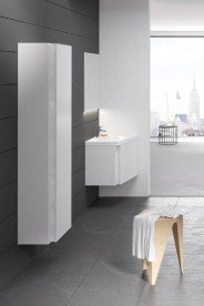 Боковой шкафчик подвесной Ravak 10° SB 450 ДСП/МДФ белый глянец X000000751