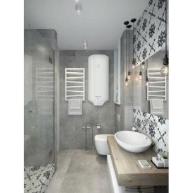 Бойлер Atlantic O'Pro Turbo VM 080 D400S-2-B 2500W мокрий ТЕН білий 861374