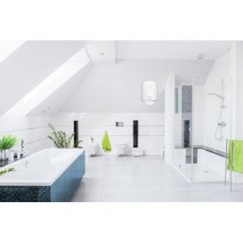 Бойлер Atlantic Steatite Ego VM 050 D400S-1-BC 1200W сухой ТЭН белый 841377