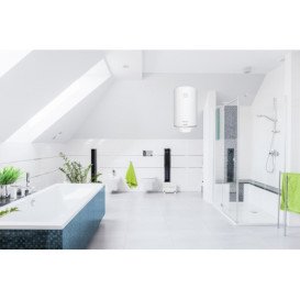 Бойлер Atlantic Steatite Ego VM 080 D400S-1-BC 1200W сухий ТЕН білий 851427