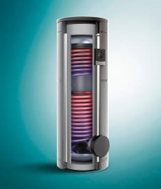 Бойлер непрямого нагріву Vaillant auroSTOR plus VIH S 300/3 BR підлоговий білий 0010020642