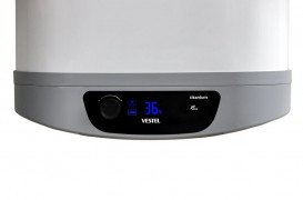 Бойлер Vestel прямокутний 80 л з електронним керуванням білий TR80D20