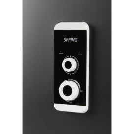 Бойлер Willer EVH80R Spring-SS-blackm універсальний 80 л мокрий ТЕН чорний матовий 92760