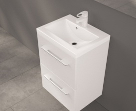 Раковина для ванной встраиваемая Буль-Буль коллекция Jody белая 1605101