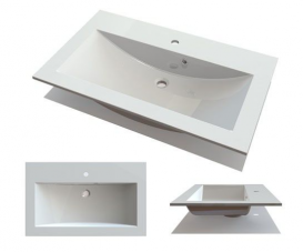 Раковина для ванной встраиваемая Буль-Буль коллекция Jody белая 1605101