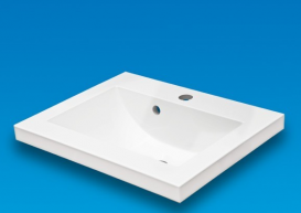 Раковина для ванной встраиваемая Буль-Буль коллекция Jody белая 1605101