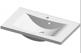 Раковина для ванної вбудована Буль-Буль колекція Lucia біла 1308101