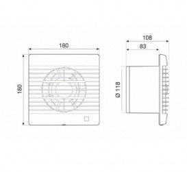 Бытовой вентилятор Soler&Palau Decor 200 CZ осевой белый 5210101100